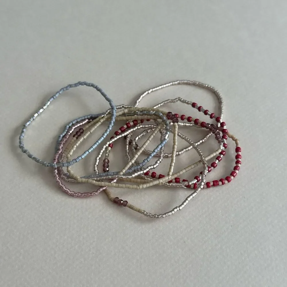 Beaded Bracelet Set #1699